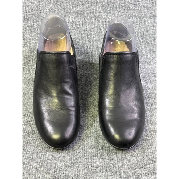 Clark’s woman’s shoes 8 black contoured, comfort heel 2” - Picture 6 of 16